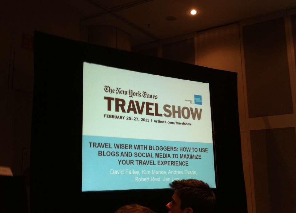 Travel Show Blogger seminar