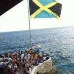 Jamaican Flag at Rick's cafe