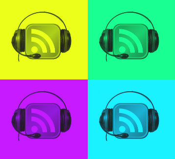 Podcast popart