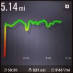 5 mile treadmill tempo run