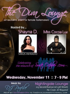 The Diva Lounge EVENT – 11/11/09 190 Diva Lounge1 The Diva Lounge EVENT – 11/11/09